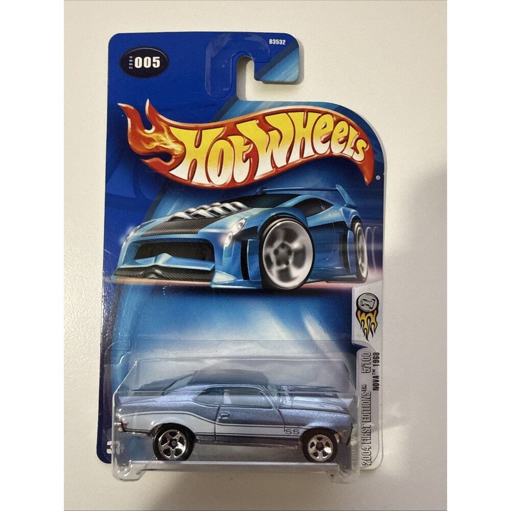 2004 Hot Wheels First Edition 1968 Chevy Nova #005 W/protector